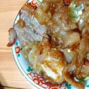 豚のしょうが焼き